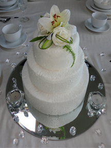 Tiger Lily & Rose Cake Topper